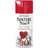 Rust-Oleum Painters Touch - Craft Enamel Spray Paint Cherry Red Gloss - 150ml
Rust-Oleum Painters Touch - Craft Enamel Spray Paint Cherry Red Gloss - 150ml