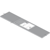 Maia Calcite Kitchen Sink Worktop - Acrylic 1.5 Designer Right Hand Bowl - 3600 x 650 x 42mm
Maia Calcite Kitchen Sink Worktop - Acrylic 1.5 Designer Right Hand Bowl - 3600 x 650 x 42mm