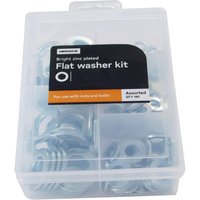 Flat Washer Kit - Assorted - 140 Pack
Flat Washer Kit - Assorted - 140 Pack