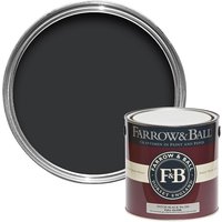Farrow & Ball Full Gloss Paint Pitch Black - 2.5L
Farrow & Ball Full Gloss Paint Pitch Black - 2.5L