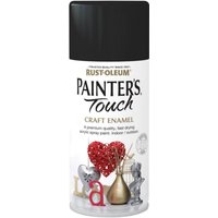 Rust-Oleum Painters Touch - Craft Enamel Spray Paint Black Matt - 150ml
Rust-Oleum Painters Touch - Craft Enamel Spray Paint Black Matt - 150ml