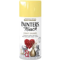 Rust-Oleum Painters Touch - Craft Enamel Spray Paint Buttercup Yellow - 150ml
Rust-Oleum Painters Touch - Craft Enamel Spray Paint Buttercup Yellow - 150ml