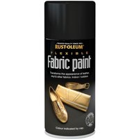 Rust-Oleum - Flexible Fabric Paint Black - Spray - 150ml
Rust-Oleum - Flexible Fabric Paint Black - Spray - 150ml
