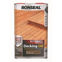 Ronseal Ultimate Protection Decking Oil Natural Oak - 5L
Ronseal Ultimate Protection Decking Oil Natural Oak - 5L