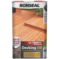 Ronseal Ultimate Protection Decking Oil Natural Pine - 5L
Ronseal Ultimate Protection Decking Oil Natural Pine - 5L