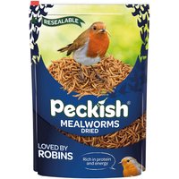 Peckish Mealworms for Wild Birds - 175g
Peckish Mealworms for Wild Birds - 175g