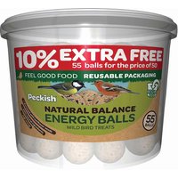 Peckish Natural Balance Energy Balls 50 Tub + 10% Extra Free
Peckish Natural Balance Energy Balls 50 Tub + 10% Extra Free