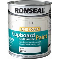 Ronseal Pure Brilliant White - One Coat Cupboard Paint - 750ml
Ronseal Pure Brilliant White - One Coat Cupboard Paint - 750ml