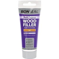 Ronseal Multipurpose Wood Filler Tube - Light - 325g
Ronseal Multipurpose Wood Filler Tube - Light - 325g