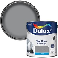 Dulux Matt Natural Slate Matt Emulsion Paint - 2.5L
Dulux Matt Natural Slate Matt Emulsion Paint - 2.5L