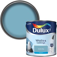 Dulux Matt Nordic Sky Matt Emulsion Paint - 2.5L
Dulux Matt Nordic Sky Matt Emulsion Paint - 2.5L