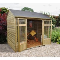 Forest Garden 8x6ft Kempsford Wooden Shiplap Summerhouse
Forest Garden 8x6ft Kempsford Wooden Shiplap Summerhouse
