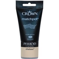 Crown Period Colours Breatheasy Chateau - Flat Matt Emulsion Paint - 40ml Tester 
Crown Period Colours Breatheasy Chateau - Flat Matt Emulsion Paint - 40ml Tester