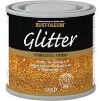 Rust-Oleum Glitter Gold Paint - 125ml
Rust-Oleum Glitter Gold Paint - 125ml