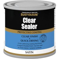 Rust-Oleum Clear Satin Sealer - 125ml
Rust-Oleum Clear Satin Sealer - 125ml