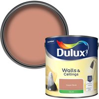 Dulux Silk Copper Blush Silk Emulsion Paint - 2.5L
Dulux Silk Copper Blush Silk Emulsion Paint - 2.5L