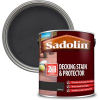 Sadolin Deck Stain Prot Ebony - 2.5L
Sadolin Deck Stain Prot Ebony - 2.5L