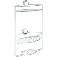 Croydex Stick N Lock 3 Tier Basket/Shower Caddy - Chrome
Croydex Stick N Lock 3 Tier Basket/Shower Caddy - Chrome