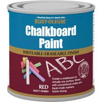 Rust-Oleum Chalkboard Red - 250ml
Rust-Oleum Chalkboard Red - 250ml