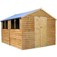 Mercia 12x8ft Overlap Double Door Apex Shed
Mercia 12x8ft Overlap Double Door Apex Shed