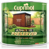 Cuprinol Ultimate Preserver - Autumn Brown - 1L
Cuprinol Ultimate Preserver - Autumn Brown - 1L