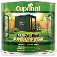 Cuprinol Ultimate Preserver - Spruce Green - 1L
Cuprinol Ultimate Preserver - Spruce Green - 1L