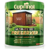 Cuprinol Ultimate Preserver - Autumn Brown - 4L
Cuprinol Ultimate Preserver - Autumn Brown - 4L