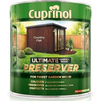 Cuprinol Ultimate Preserver - Country Oak - 4L 
Cuprinol Ultimate Preserver - Country Oak - 4L