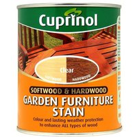 Cuprinol Softwood and Hardwood Garden Furniture Stain - Clear - 750ml
Cuprinol Softwood and Hardwood Garden Furniture Stain - Clear - 750ml
