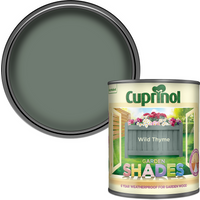 Cuprinol Garden Shades Paint Wild Thyme - 1L
Cuprinol Garden Shades Paint Wild Thyme - 1L