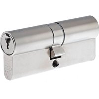 Yale Kitemarked Euro Double Cylinder - 40:10:50 (100mm) - Nickel Plated
Yale Kitemarked Euro Double Cylinder - 40:10:50 (100mm) - Nickel Plated