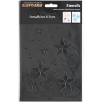 Rust-Oleum Stencil Snowflakes and Stars
Rust-Oleum Stencil Snowflakes and Stars