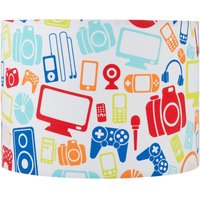 Small Gaming Design Drum Lamp Shade