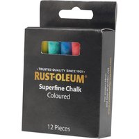 Rust-Oleum Chalk - Pack of 12 - Coloured
Rust-Oleum Chalk - Pack of 12 - Coloured