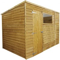 Mercia 10x6ft Overlap Pent Shed
Mercia 10x6ft Overlap Pent Shed