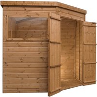 Mercia 7x7ft Shiplap Corner Shed
Mercia 7x7ft Shiplap Corner Shed