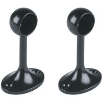 Deluxe End Brackets - Black -19mm
Deluxe End Brackets - Black -19mm