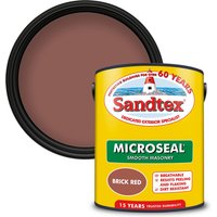 Sandtex Ultra Smooth Masonry Paint - Brick Red - 5L
Sandtex Ultra Smooth Masonry Paint - Brick Red - 5L