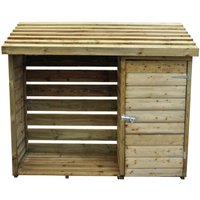 Forest Wooden Log and Tool Store
Forest Wooden Log and Tool Store