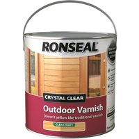Ronseal Crystal Clear Outdoor Varnish Matt - 2.5L
Ronseal Crystal Clear Outdoor Varnish Matt - 2.5L