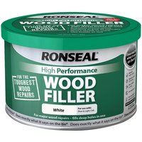 Ronseal High Performance Wood Filler - White - 275g
Ronseal High Performance Wood Filler - White - 275g