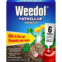 Weedol Pathclear Liquid Concentrate Weedkiller - 6 Tubes
Weedol Pathclear Liquid Concentrate Weedkiller - 6 Tubes