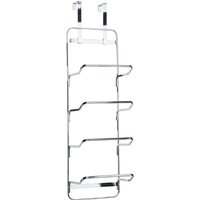 Croydex Hook-Over Door Towel Rack Chrome 
Croydex Hook-Over Door Towel Rack Chrome