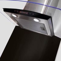 CDA ASG92CBL Curved Glass Splashback - 90 x 75cm - Black
CDA ASG92CBL Curved Glass Splashback - 90 x 75cm - Black