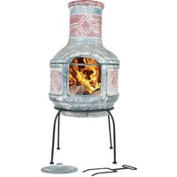 La Hacienda Geometric Two Piece Clay Chimenea - Medium
La Hacienda Geometric Two Piece Clay Chimenea - Medium