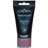 Crown Cover Story Standard Matt Emulsion Paint - 40ml Tester
Crown Cover Story Standard Matt Emulsion Paint - 40ml Tester