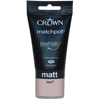 Crown Hare Standard Matt Emulsion Paint - 40ml Tester
Crown Hare Standard Matt Emulsion Paint - 40ml Tester