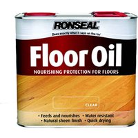 Ronseal Floor Oil Clear - 2.5L
Ronseal Floor Oil Clear - 2.5L