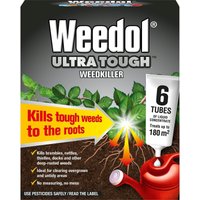 Weedol Ultra Tough Liquid Concentrate Weedkiller - 6 Tubes
Weedol Ultra Tough Liquid Concentrate Weedkiller - 6 Tubes