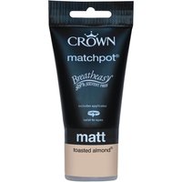 Crown Breatheasy Toasted Almond - Matt Emulsion Paint - 40ml Tester
Crown Breatheasy Toasted Almond - Matt Emulsion Paint - 40ml Tester
